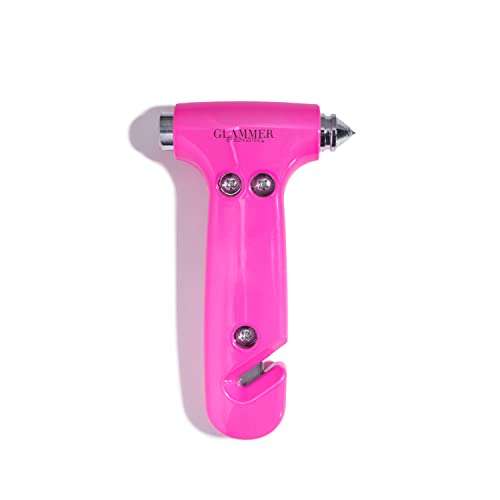 BLINGSTING Glammer Safety Hammer - Emergency Automotive Escape Hammer Tool BLINGSTING Glammer Safety Hammer - Emergency Automotive Escape Hammer Tool