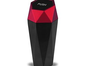 JUSTTOP Car Trash Can with Lid