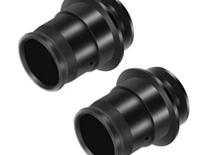 ZHSMS Universal Cigarette Lighter Cover Cap Waterproof Dustproof Cover for Auto Car Cigarette Lighter Socket Plug Cover Dust Cap Car Accessory (2 Pack