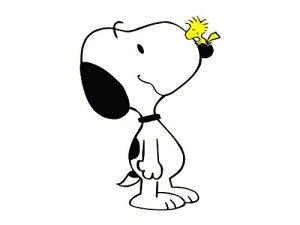 Set of 3 - Snoopy Peanuts Woodstock - Sticker Graphic - Auto