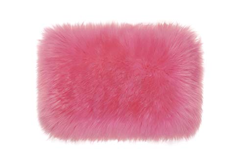 Forala Auto Center Console Pad Furry Sheepskin Wool Car Armrest Seat Box Cover Protector Universal Fit (W-Pink) Forala Auto Center Console Pad Furry Sheepskin Wool Car Armrest Seat Box Cover Protector Universal Fit (W-Pink)