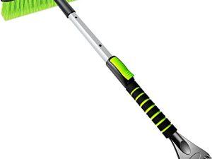 SEAAES 35 Inch Ice Scraper and Snow Brush for Car