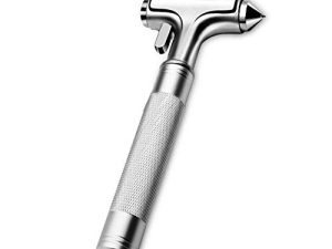 WONDER POINT Premium Car Glass Breaker with Seat Belt Cutter - Automotive Safety Hammer - Emergecy Escape Tool