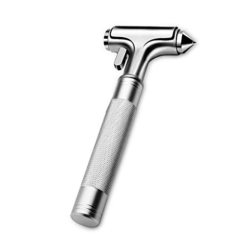 WONDER POINT Premium Car Glass Breaker with Seat Belt Cutter - Automotive Safety Hammer - Emergecy Escape Tool WONDER POINT Premium Car Glass Breaker with Seat Belt Cutter - Automotive Safety Hammer - Emergecy Escape Tool