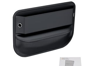 Wanfuder Car Seat Gap Filler Leather Car Seat Organizer and Storage Automotive Accessories - Front Seats Car Adjustable Gap Filler for Phones