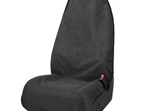 Leader Accessories Grey Waterproof Towel Auto Car Seat Cover Protector Machine Washable - Fit Yoga Running Crossfit Athletes Beach Swimming Outdoor Sports