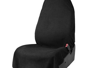 Leader Accessories Black Waterproof Sweat Towel Seat Cover Universal Non-Slip for Car Truck SUV Seat for Dog & Kid Workout Outdoor OR Sport Activities