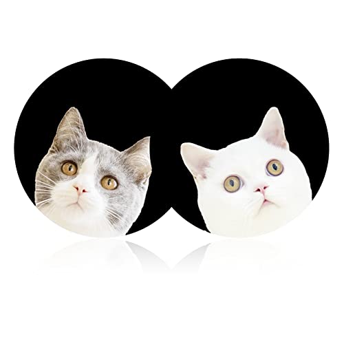 Cute Cat Funny Cat Car Coasters Cute Cat Funny Cat Car Coasters