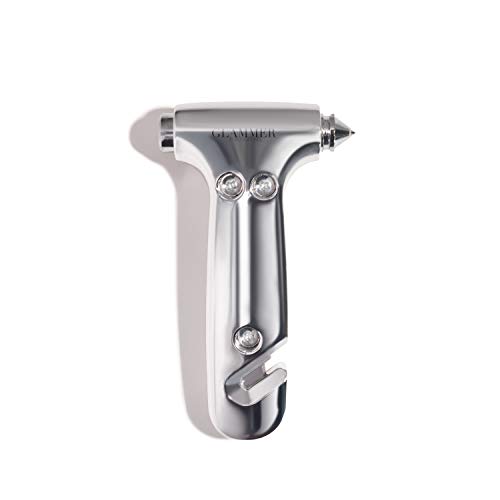 BLINGSTING Glammer Safety Hammer - Emergency Automotive Escape Hammer Tool BLINGSTING Glammer Safety Hammer - Emergency Automotive Escape Hammer Tool