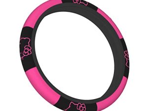 Amyza Steering Wheel Cover Cartoon Car Accessories Universal Fit 15 Inch