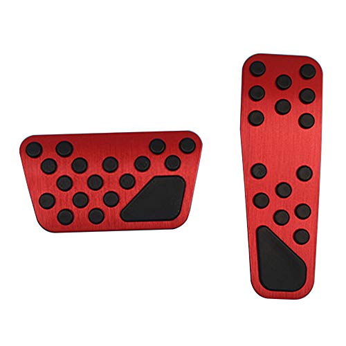 Hecotrax Aluminum Alloy Pedal Cover for Dodge Challenger 2009-2020 Charger 2010-2020 Chrysler 300 300C 2010-2016 No Drilling Aluminum Brake and Accelerator Pedal Covers (Red) Hecotrax Aluminum Alloy Pedal Cover for Dodge Challenger 2009-2020 Charger 2010-2020 Chrysler 300 300C 2010-2016 No Drilling Aluminum Brake and Accelerator Pedal Covers (Red)