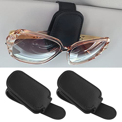QUEEN KING 2 PCS Sunglasses Holders for Car Sun Visor QUEEN KING 2 PCS Sunglasses Holders for Car Sun Visor