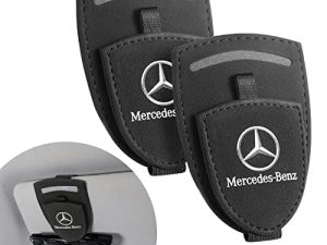 DEWEST Universal Sunglasses Holder Car Sun Visor Sunglasses Hanger Glasses Holder Card Clip for Mercedes Benz Accessories