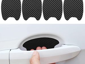 DWARFOO 4PCS Car Door Handle Sticker