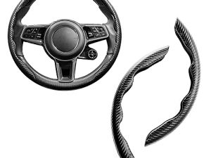 Carbon Fiber Steering Wheel Cover