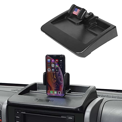 Voodonala for Jeep JK Phone Holder with Storage Cell Phone Dash Multi-Mount for 2007-2011 Jeep Wrangler JK JKU Voodonala for Jeep JK Phone Holder with Storage Cell Phone Dash Multi-Mount for 2007-2011 Jeep Wrangler JK JKU