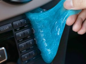 Cleaning Gel for Car Cleaning Kit Universal Detailing Kit Automotive Accessories Car Crevice Auto Air Vent Dust Interior Cleaner Detail Removal Putty for Car Vent PC Keyboard Laptop Camera 4-Pack 280g