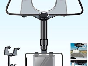 Rearview Mirror Phone Holder for Car