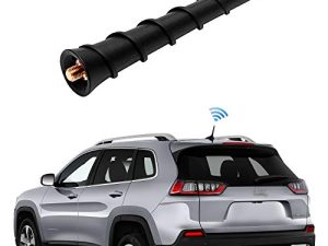 4.5 Inch Antenna for 2011-2022 Jeep Cherokee Grand Cherokee Compass Renegade Dodge Journey Avenger Durango Dart Chrysler 200 Fiat 500 | Car Replacement Antenna Jeep Accessories