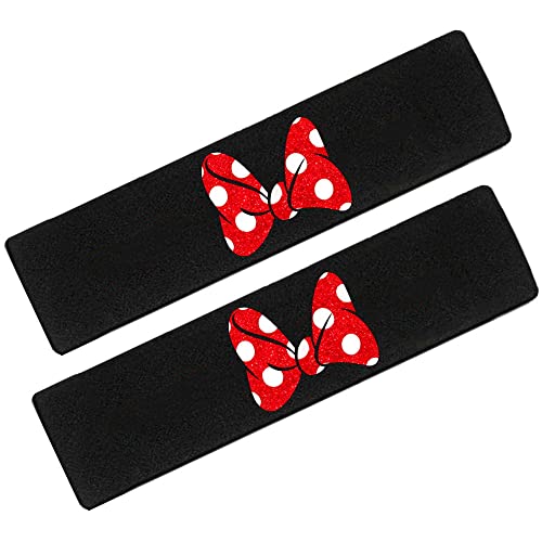 Zhengchang 2Pcs Seat Belt Covers Shoulder Pads for Minnie Zhengchang 2Pcs Seat Belt Covers Shoulder Pads for Minnie