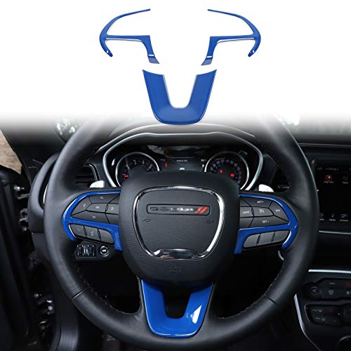 Voodonala Steering Wheel Trim for 2015-2022 Dodge Challenger Voodonala Steering Wheel Trim for 2015-2022 Dodge Challenger