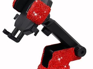 LYCARESUN Bling Car Phone Mount Holder