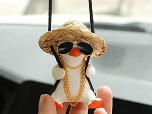 Swinging Duck Car Hanging Ornament