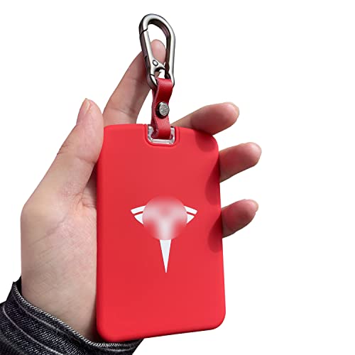 TANDRIVE Silicone Key Card Holder Case Compatible with Tesla Model 3 and Model Y,Key Protector Cover Accessories Including Key Chain TANDRIVE Silicone Key Card Holder Case Compatible with Tesla Model 3 and Model Y,Key Protector Cover Accessories Including Key Chain
