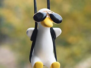 Swinging Duck Car Hanging Ornament