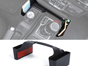 JWWY Update Gear Tray for 2018-2022 Jeep Wrangler JL JLU & Gladiator JT Gear Shift Storage Box