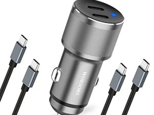Dual USB C Car Charger