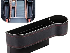 Car Seat Gap Filler Organizer Between Front seat car Organizer and Storage Box