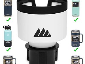 Integral Ultimate Expander Car Cup Holder - Adjustable Base - Expander & Organizer for Vehicles - Compatible with Coffee Mug