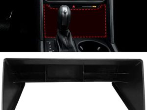 EVTIME Center Console Organizer fit for VW Atlas and Cross Sport 2018 2019 2020 2021 2022 2023 Interior Storage Box Accessories
