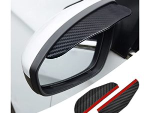 2Pcs Rear View Mirror Rain Visor Guard