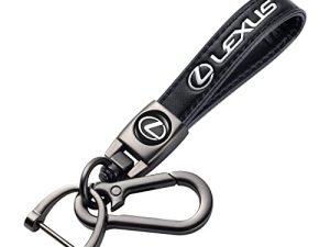 Leather Car Keychain