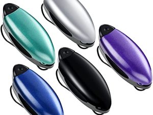 5 Pieces Auto Car Vehicle Sun Visor Clip Holder Sunglasses Holder for Car in 5 Colors for Sunglasses