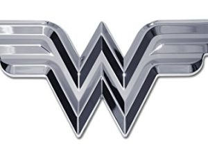 Wonder Woman 3D Chrome Auto Emblem