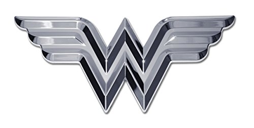 Wonder Woman 3D Chrome Auto Emblem Wonder Woman 3D Chrome Auto Emblem