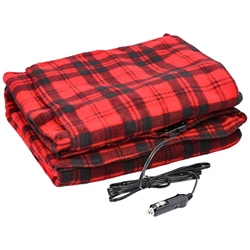 Stalwart 75-BP800 Red/Black Electric Blanket for Automobile Stalwart 75-BP800 Red/Black Electric Blanket for Automobile