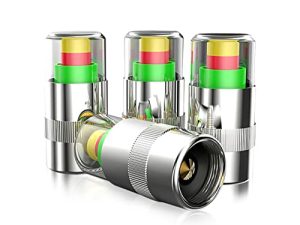 4 Pcs Car Tire Valve Stem Caps