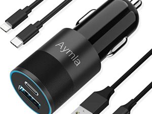 [Apple MFi Certified] 35W USB C Fast Car Charger