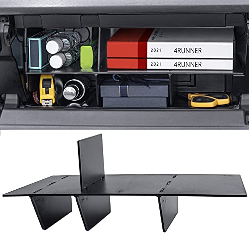 JKCOVER Compatible with Toyota 4Runner Glove Box Dividers Organizer 2010-2021 2022 2023 and Lexus GX 460 (2010-2023) Accessories Insert Box ABS Secondary Storage JKCOVER Compatible with Toyota 4Runner Glove Box Dividers Organizer 2010-2021 2022 2023 and Lexus GX 460 (2010-2023) Accessories Insert Box ABS Secondary Storage