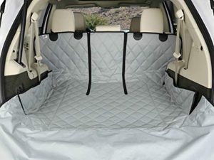 4Knines SUV Cargo Liner for Fold Down Seats - 60/40 Split and Armrest Pass-Through Compatible - USA Based Company (Small