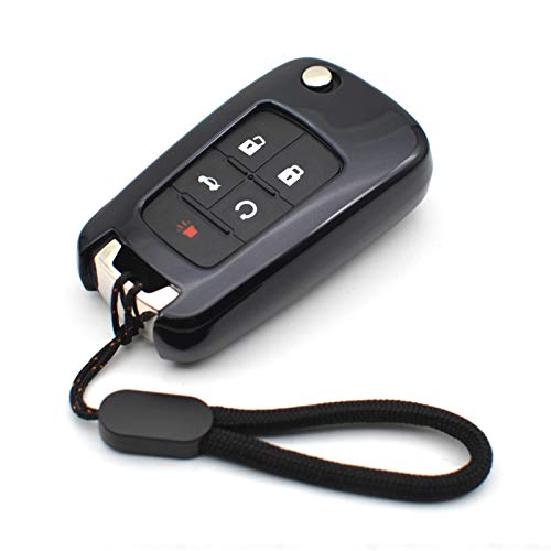 Compatible with Chevy Chevrolet Equinox Encore Camaro Cruze Malibu Impala Buick Regal Lacrosse GMC Terrain Black TPU Key Fob Cover Case Remote Holder Skin Protector Keyless Entry Sleeve Accessories Compatible with Chevy Chevrolet Equinox Encore Camaro Cruze Malibu Impala Buick Regal Lacrosse GMC Terrain Black TPU Key Fob Cover Case Remote Holder Skin Protector Keyless Entry Sleeve Accessories