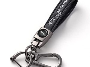 Leather Car Keychain