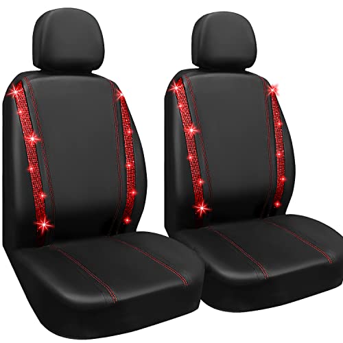Tidodiusea Bling Car Seat Covers Two Front Seat Tidodiusea Bling Car Seat Covers Two Front Seat