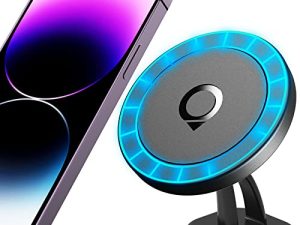 Quarble Magnetic Dashboard Car Mount Compatible with MagSafe Case iPhone 14 13 12 Pro Max Plus Mini