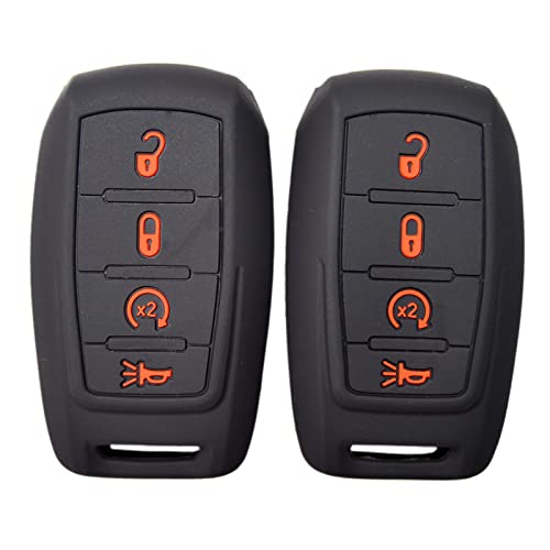 Zorratin Silicone Remote Key Fob Cover Protector for Ram 1500 2500 3500 2019 2020 2021 2022 4 buttons key Zorratin Silicone Remote Key Fob Cover Protector for Ram 1500 2500 3500 2019 2020 2021 2022 4 buttons key