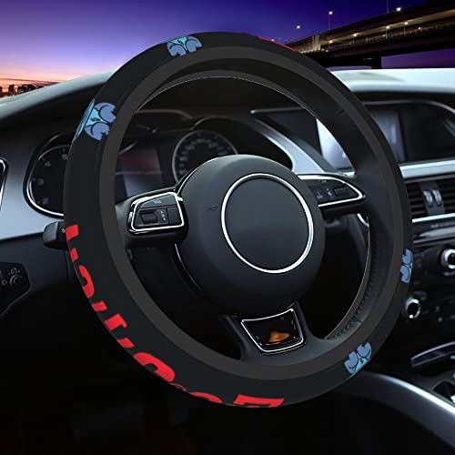 Vbanlya Cute Cartoon Car Accessories – Steering Wheel Cover for Women – Car Steering Wheel Cover for Universal Fit 15 Inch – Blue Red Vbanlya Cute Cartoon Car Accessories – Steering Wheel Cover for Women – Car Steering Wheel Cover for Universal Fit 15 Inch – Blue Red